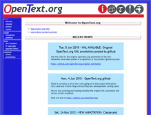 Tablet Screenshot of opentext.org