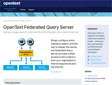 Tablet Screenshot of fqs.opentext.com